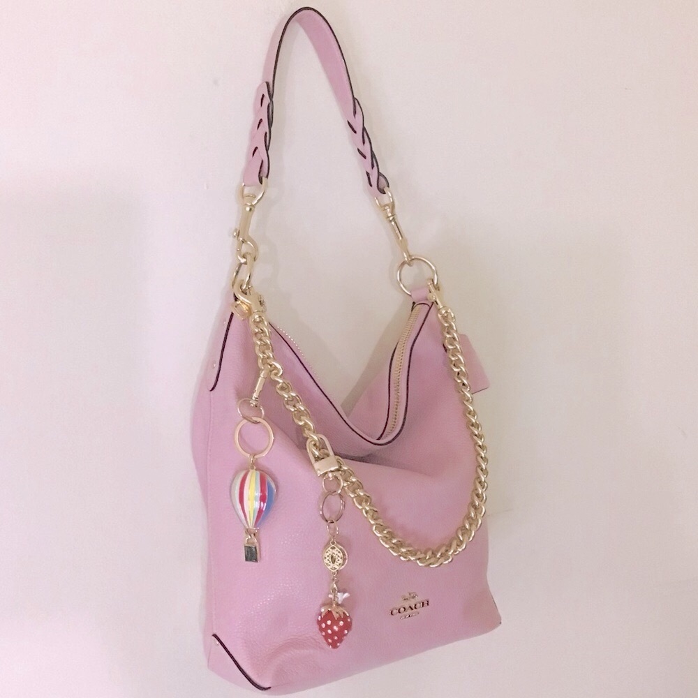 Coach Pink Abby Duffle Crossbody/Shoulder Bag 91032 NWOT